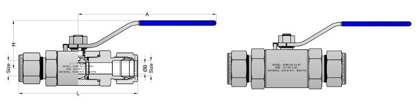 Pipe Gauge 90° Syphon Main View